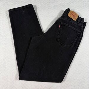 Vtg Levis 550 Jeans Mens 36x36 (Fit 33x35) Black Relaxed Fit Straight Leg Canada